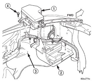 2019 dodge durango distribution box|Dodge Durango power distribution center manual.